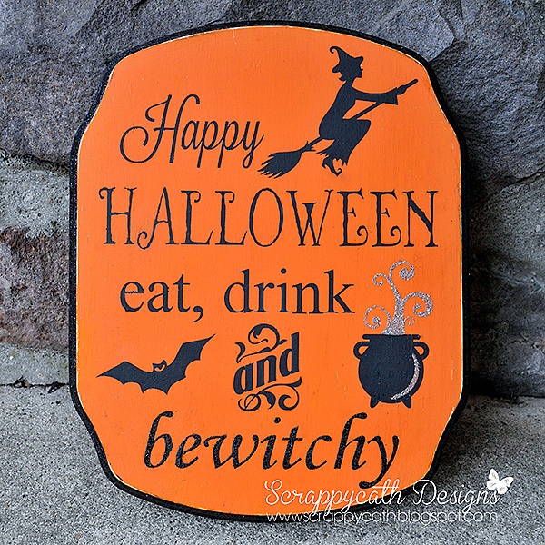 Cricut halloween sign