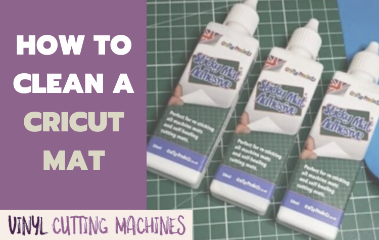 How to clean a Cricut mat