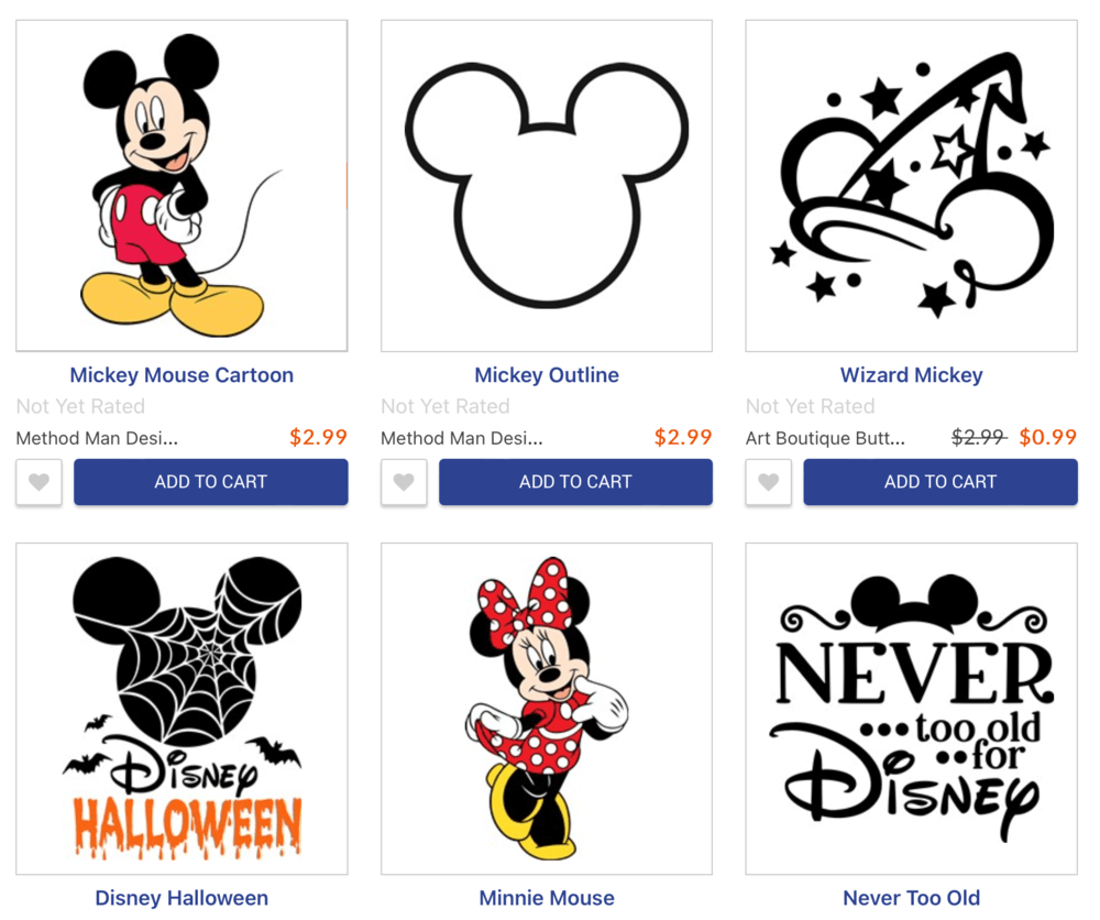 Disney Svg Files Free And Premium Disney Themed Cut Files 